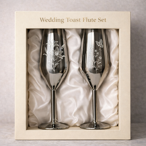 Elegante Caja de Regalo para Cócteles, Juego de Vasos de Acero Inoxidable de Doble Pared Aislados para Vino, Martini, Uso en Bar - Product Image 3