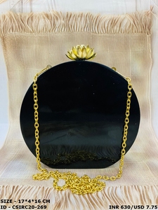 Elegante bolso de mano de resina hecho a mano bolso de noche de Boda nupcial para mujer - Product Image 3