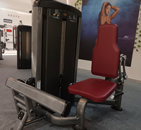 Appareil de musculation pour mollets BN Heavy Duty Steel Frame, pour centre d'entraînement sportif, club de fitness, machine de levée de mollets assise.