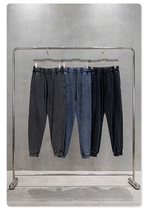 STREETLAB <b>Men's</b> Acid <b>Wash</b> Joggers 420gsm Cotton Fleece Streetwear Pants Winter Wear - Product Image 4