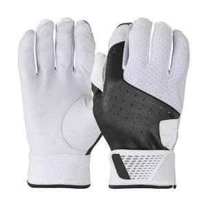Guantes de Bateo de Cuero de Primera Calidad para Hombre, para Entrenamiento de Béisbol y Sóftbol, Transpirables, con Cierre de Gancho y Bucle, Tamaños y Colores Personalizados - Product Image 6