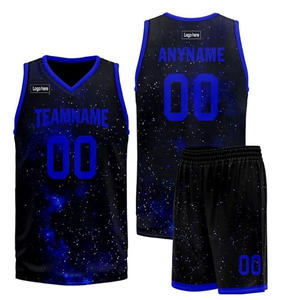 Uniformes de basket-ball réversibles personnalisés de haute qualité, ensemble short et maillot de basket-ball respirant à séchage rapide pour hommes - Product Image 1