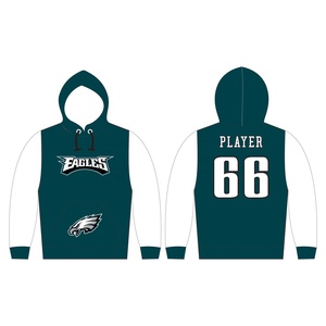 Pulls à capuche pour hommes de super qualité Tissu en coton d'hiver sublimé - Product Image 1