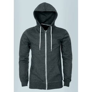 Survêtement décontracté 2 pièces avec fermeture éclair complète Jogging Sweat-shirt Workout Sports Set Sportswear Sweatsuits pour hommes - Product Image 3