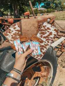 Nouvel arrivage de portefeuille occidental Portefeuille occidental en cuir de fourrure fabriqué à la main Portefeuille en cuir de haute qualité Outillage à la main Sac à main - Product Image 5