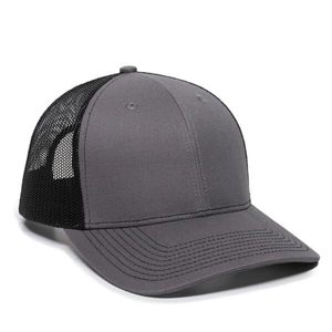 Casquette de camionneur en mousse brodée personnalisée à 5 panneaux de haute qualité pour la mode hip-hop pour l'hiver à la plage-en polyester - Product Image 4