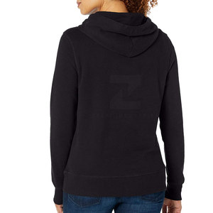 Meilleures ventes en ligne, sweats à capuche pour femmes, coupe slim, 100% coton, logo sur le devant, services OEM - Product Image 5