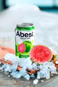 Jus de goyave vietnamien biologique de 330ml A & B Concentré du Vietnam Boisson gazeuse Arôme naturel Bouteille emballée Jus de fruits et légumes - Product Image 2