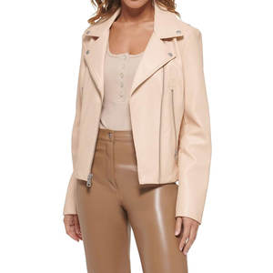 Veste en cuir pour femmes élégante, vente en gros, haute qualité, durable, sur mesure pour un look chic, vestes en cuir pour femmes - Product Image 4