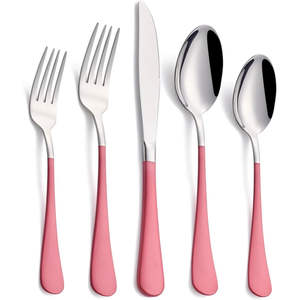 Luxury 4 Pcs <b>Gold</b> Plated <b>Cutlery</b> Set with <b>Black</b> Ornate Handles Eco-Friendly Stainless Steel for Restaurant-Style Dining - Product Image 3
