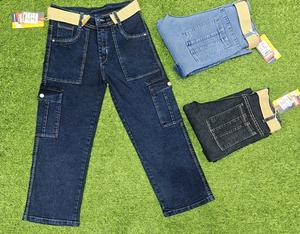 Direct du vendeur entier Jeans coupe droite de style vintage de haute qualité pour garçons Look décontracté Techniques lavées Fourniture en vrac - Product Image 1