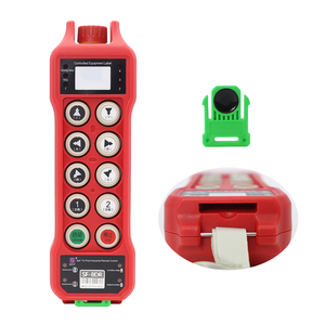 Télécommande sans fil à double vitesse à <span class=keywords><strong>8</strong></span> boutons à réponse rapide de conception à faible puissance avec carte d'identité unique pour grues - Product Image 1