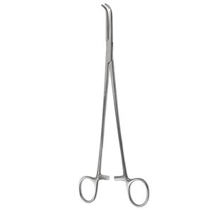 Pinzas de Acero Inoxidable Gemini Curvas de 10 Pulgadas, Instrumento Médico Hemostático para Procedimientos Quirúrgicos - Product Image 1