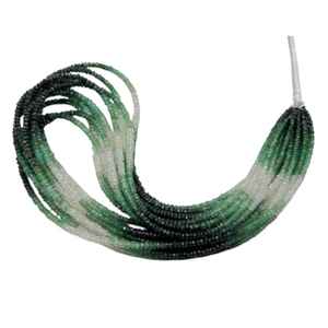 ลูกปัดทรงกลมสีเขียวมรกต3มม. สำหรับทำเครื่องประดับลูกปัดหลวม - Product Image 6