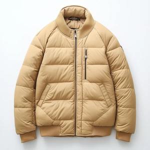 Chaqueta acolchada personalizada de alta calidad para hombre, diseño profesional, estilo con cremallera, servicio OEM de invierno/otoño disponible, precio al por mayor - Product Image 1