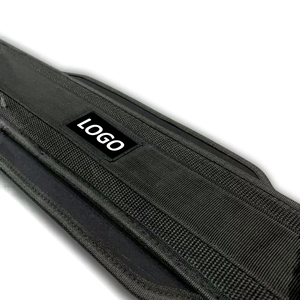 สายพานยางนีโอพรีนสำหรับยกน้ำหนักมีสายพยุงหลังเอวและสายดึงขึ้นโลโก้ออกแบบได้ตามต้องการ - Product Image 4