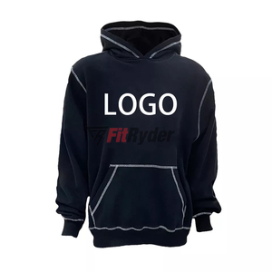 2024 Nuevo estilo personalizado Sudadera con capucha de seda de alto peso Invierno de punto Sólido con capucha Logotipo personalizado Tarifa al por mayor Precio barato OEM - Product Image 5