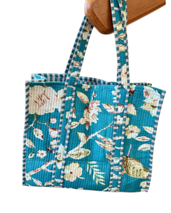 <b>Beach</b> <b>Tote</b> 100% Cotton Quilted Water Resistant Reusable Eco-friendly - Product Image 4