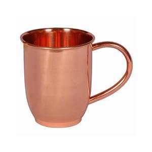 100% tasse en cuivre pur fabriqué à la main moscou cuivre Mule tasse cadeau ensemble de quatre pièces Design moderne pour la mixologie 2025 - Product Image 3