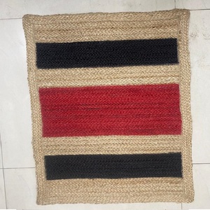 2026 New <b>Round</b> Jute Decorative Table Placemat and for Dinning Table Premium Quality Jute Place Mat Export From Bangladesh - Product Image 2