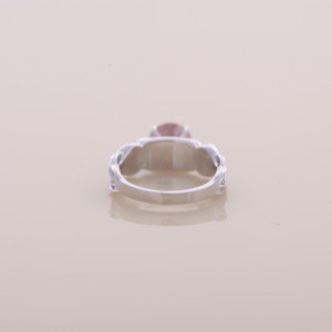 แหวนหมั้นและแต่งงานทรงอินฟินิตี้ประดับเพชรทรงกลมสีชมพูเพาะเลี้ยงในห้องปฏิบัติการ ได้รับการรับรองจาก IGI ตัวเรือนทองคำขาว/โรสโกลด์/เหลือง 14K - Product Image 4