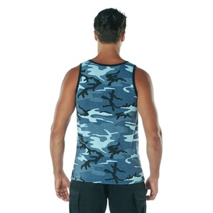 OEM Custom Sublimation Knitted Tank <b>Top</b> Private Label Factory Stylish Casual Fashion Streetwear Quick Dry Breathable Soft Men's - Product Image 2