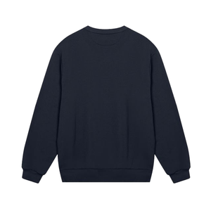 Haute qualité imprimé brodé perlé hommes femmes surdimensionné hiver épais 100% coton pull décontracté sweat - Product Image 1
