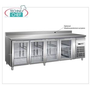 Equipo de Refrigeración Comercial Forcar G-GN4100TNG, 553 Litros, 4 Puertas de Vidrio, Temperatura Controlada Modelo Refrigerado Ventilado -2/+8C - Product Image 2