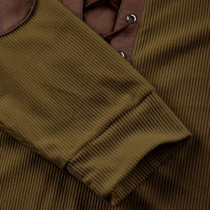 Sudadera con capucha de estilo callejero de tela personalizada de ajuste Regular para hombre al por mayor de fábrica/logotipo personalizado transpirable suave elegante diseño moderno - Product Image 5