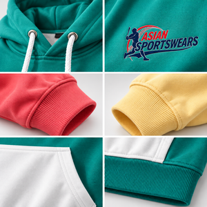 Breathable 100% Cotton Winter <b>Lightweight</b> Fleece <b>Hoodies</b> for Men with Pocket Solid Color Reasonable Price Made in Pakistan - Product Image 4