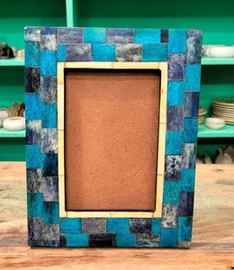 Cadre photo en résine écologique artisanal de qualité supérieure avec impression en typographie pour la maison et les cadeaux au meilleur prix - Product Image 2