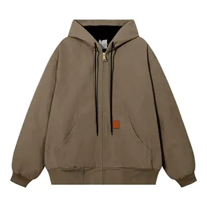 Service OEM Blouson aviateur de haute qualité personnalisé pour hommes Tissu 100% coton avec coutures de haute qualité - Product Image 2