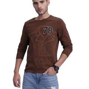 Camisa de Manga Larga para Hombre, Mejor Precio al por Mayor, Producto de la Mejor Calidad en Color Marrón - Product Image 1