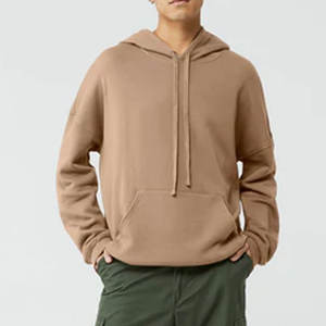 Venta al por mayor de fábrica Personalizar logotipo de la marca Hombres Bolsillo de manga larga Etiqueta privada Sudaderas con capucha - Product Image 2