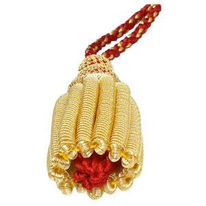 Nudos de Espada de Alambre Metálico con Material de Alta Calidad, Color y Tamaño Personalizables, Nudo de Espada Ajustable de Alambre Dorado - Product Image 6