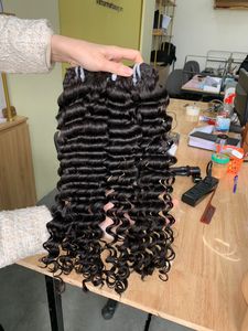 Extensiones de Cabello Humano Remy con Rizo Italiano, Trama Única, Cutícula Alineada, para Mujeres - Product Image 2