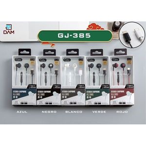 Écouteurs filaires GJ-385 TIPO avec câble audio - Public cible - Product Image 1