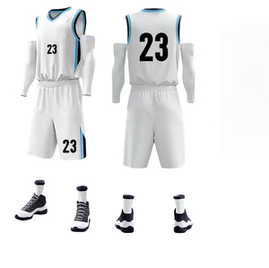 Maillots de basket-ball de haute qualité XS taille respirant vêtements de sport maillot ensemble Style uniforme pour les joueurs de basket-ball - Product Image 6