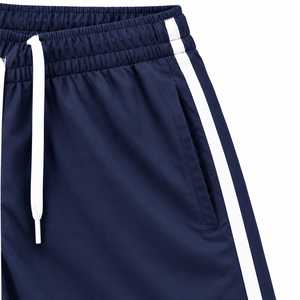 Ensemble de survêtement unisexe bleu marine imprimé léopard/drapeau, écologique, séchage rapide, coupe-vent, extensible dans quatre directions, veste de survêtement et pantalon de jogging en polyester - Product Image 5