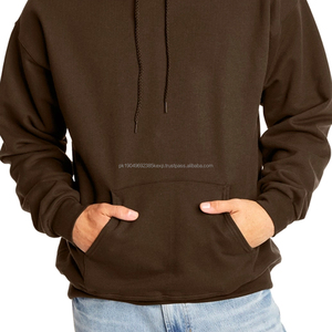 Sudadera con Capucha de Alta Calidad para Hombre, Sudadera de Manga Larga de Algodón con Bloques de Color y Logotipo Personalizado de Fábrica, con Bolsillo - Product Image 5