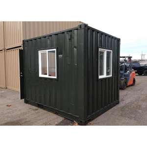 Contenedor con dos ventanas Cabina portátil para el sitio del proyecto - Product Image 1