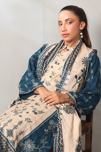 ชุดสلوار คามีซ ผ้าฝ้ายพรีเมียม 3 ชิ้น สำหรับผู้หญิง ปักลายลำลอง ป้องกันแสงแดด แห้งเร็ว ไม่ยับ เหมาะสำหรับงานปาร์ตี้ ฤดูร้อน สไตล์อินเดีย - Product Image 4