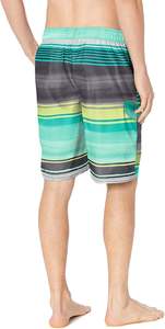 Short de bain décontracté coupe-vent taille haute avec cordon de serrage, design tendance, personnalisé, 6XL, short de plage en maille, motif uni, poches - Product Image 3