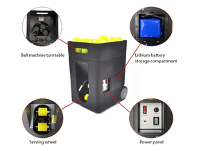 OFERTA: NUEVO STOCK Máquina Lanzapelotas de Tenis de Alta Gama con Control Remoto para Entrenamiento Deportivo con Raqueta - Product Image 3