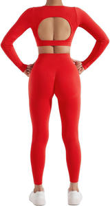 Ensemble de sport confortable et personnalisé avec design imprimé sur mesure, style unique, soutien-gorge et short de gym respirants et légers à extensibilité quadridirectionnelle - Product Image 6