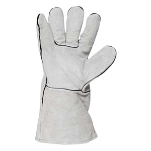 Gants de soudage en cuir de vachette de qualité supérieure à paume unique résistant respirant avec protection des mains gants en cuir pour hommes - Product Image 4