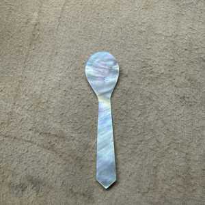 Cuillère à caviar faite à la main en nacre de qualité supérieure Ustensile de coquille polie écologique pour hôtels restaurants et gastronomie à la maison - Product Image 5