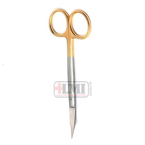 Ciseaux chirurgicaux Goldman Fox courbés 13 cm en acier inoxydable – Kit d'instruments de haute qualité pour une maniabilité optimale et une coupe facile et précise - Product Image 6