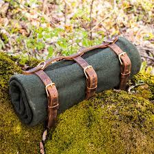 HARSHIT INTERNATIONAL Sangles en cuir pour couvertures Taille personnalisée Plaid uni tissé coton laine lin pour les voyages à domicile pour les hôtels - Product Image 6