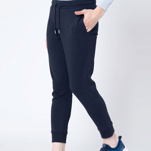 Unisex Casual Training Jogging Track Pants Best Selling Wholesale <b>Tight</b> Fitted Flat Elastic Waist 3 Pocket Streetwear Style 100% - Product Image 3